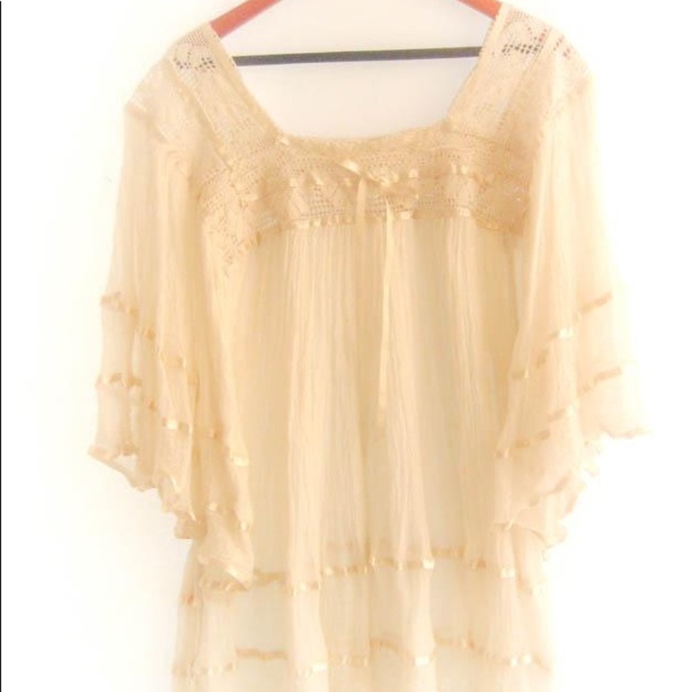 Angel Wings Mexican Blouse - Picture 3 of 3